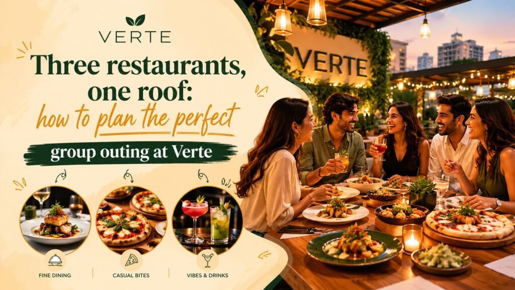Three restaurants, one roof